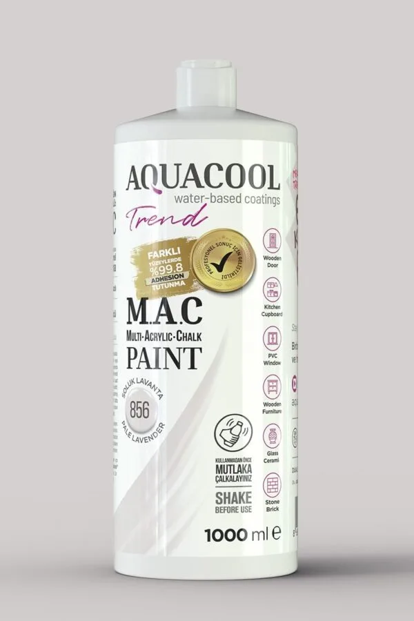 Aquacool Trend MAC Boya  - 1000ml - 856 Soluk Lavanta