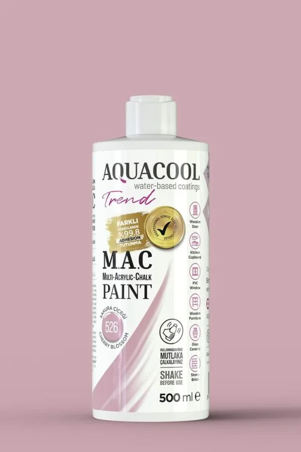Aquacool Trend MAC Boya  - 500ml - 526 Sakura Çiçeği