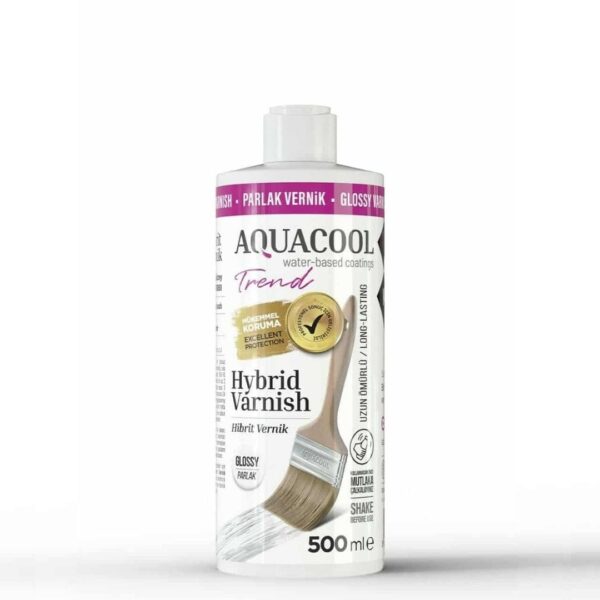 Aquacool Trend Hibrit Vernik Parlak 500ml