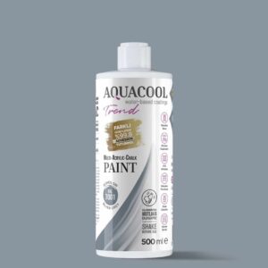 Aquacool Trend MAC Boya RAL 7001 Gümüş Gri renk seçeneği - 500 ml ambalajı