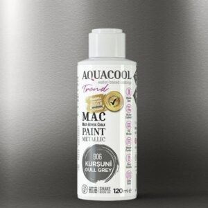 Aquacool Trend Metalik Boya 906 Kurşuni 120ml