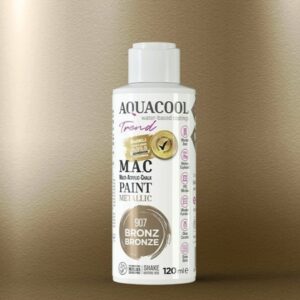 Aquacool Trend Metalik Boya 907 Bronz 120ml