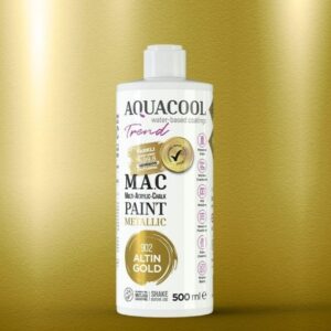 Aquacool Trend Metalik Boya 902 Altın 500ml