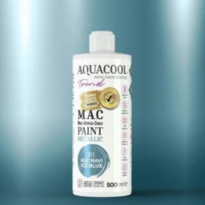 Aquacool Trend Metalik Boya 911 Buz Mavisi 500ml