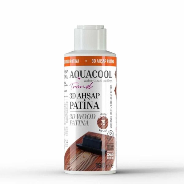 Aquacool Trend Patina 79 Venge 150ml - 3D Ahşap Patina