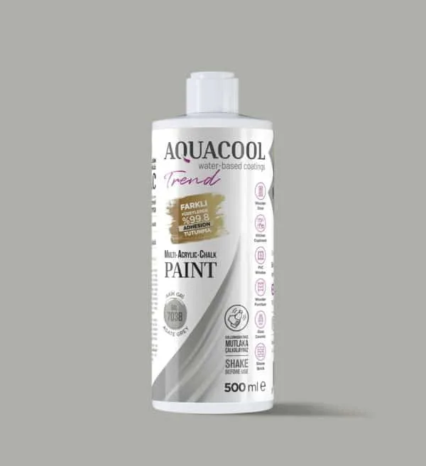 Aquacool Trend MAC Boya RAL Serisi 7038 akik gri 500ml