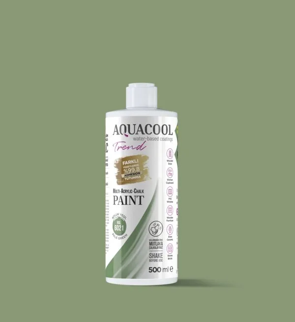 Aquacool Trend MAC Boya RAL Serisi 6021 soluk yeşili 500ml