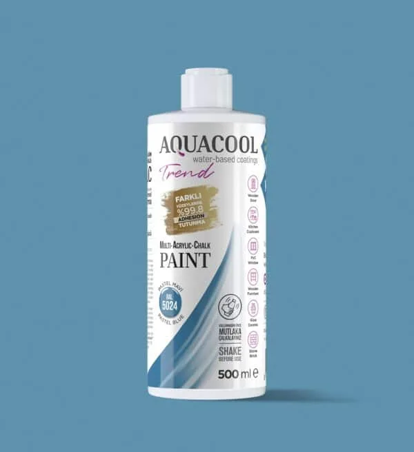 Aquacool Trend MAC Boya RAL Serisi 5024 Pastel mavisi 500ml