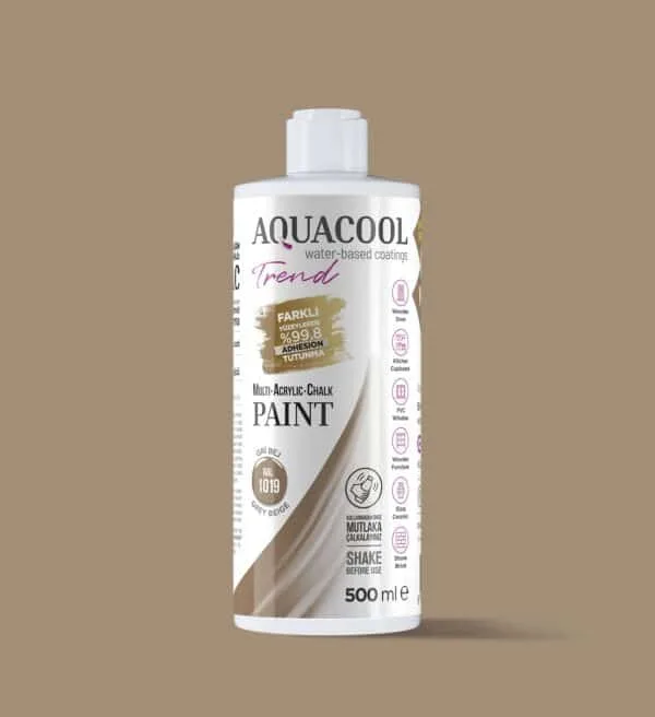 Aquacool Trend Mac Boya Ral Serisi 1019 Gri bej 500ml