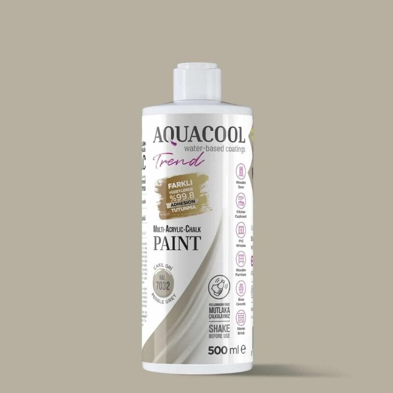 Aquacool Trend MAC Boya 500 ml RAL 7032 Çakıl Gri