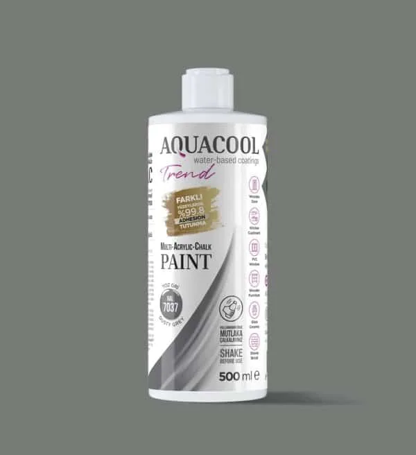 Aquacool Trend MAC Boya RAL Serisi 7037 toz gri 500ml