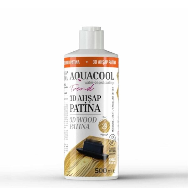 Aquacool Trend Patina 29 Bal 500ml - 3D Ahşap Patina