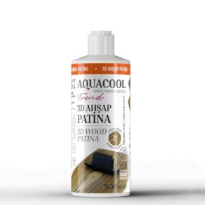 Aquacool Trend Patina 72 Koyu Ceviz 500ml - 3D Ahşap Patina