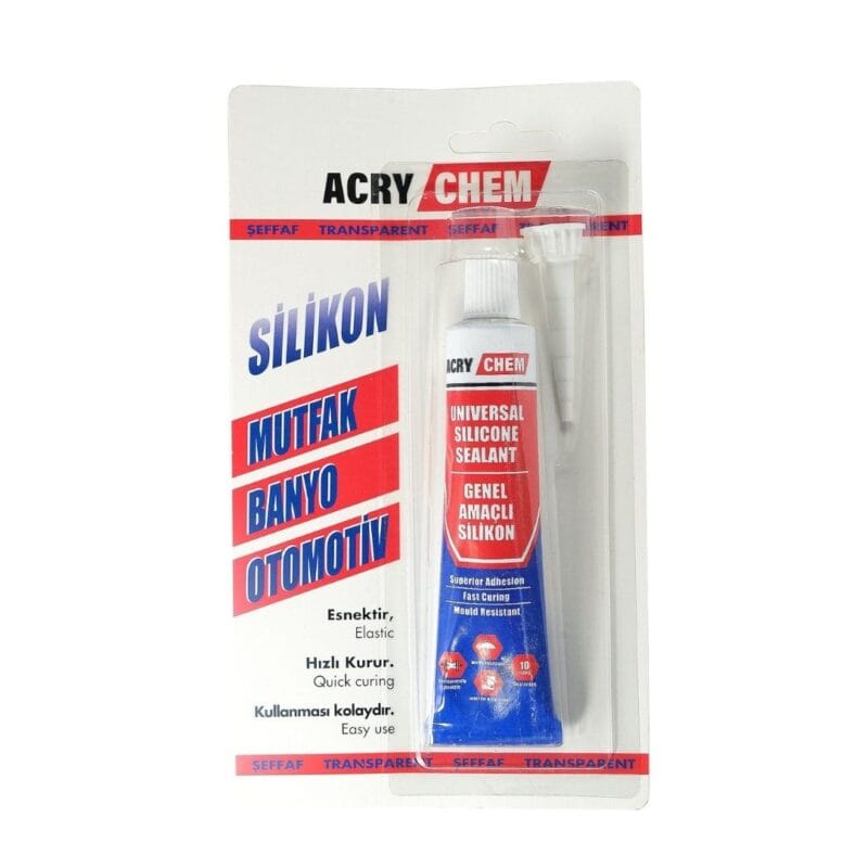Acry Chem Şeffaf Silikon 40ml