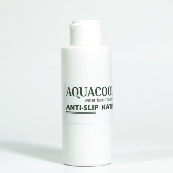 Aquacool anti slip katkı 120ml ve 400ml - kaydırmaz zemin katkı maddesi ambalajı
