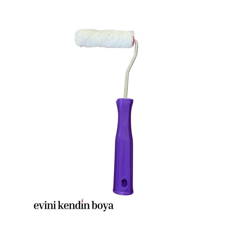 Rulopa kadife line rulo 10cm kısa sap