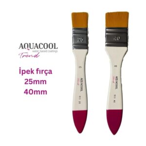 aquacool trend 511 ipek fırça 25mm ve 40mm